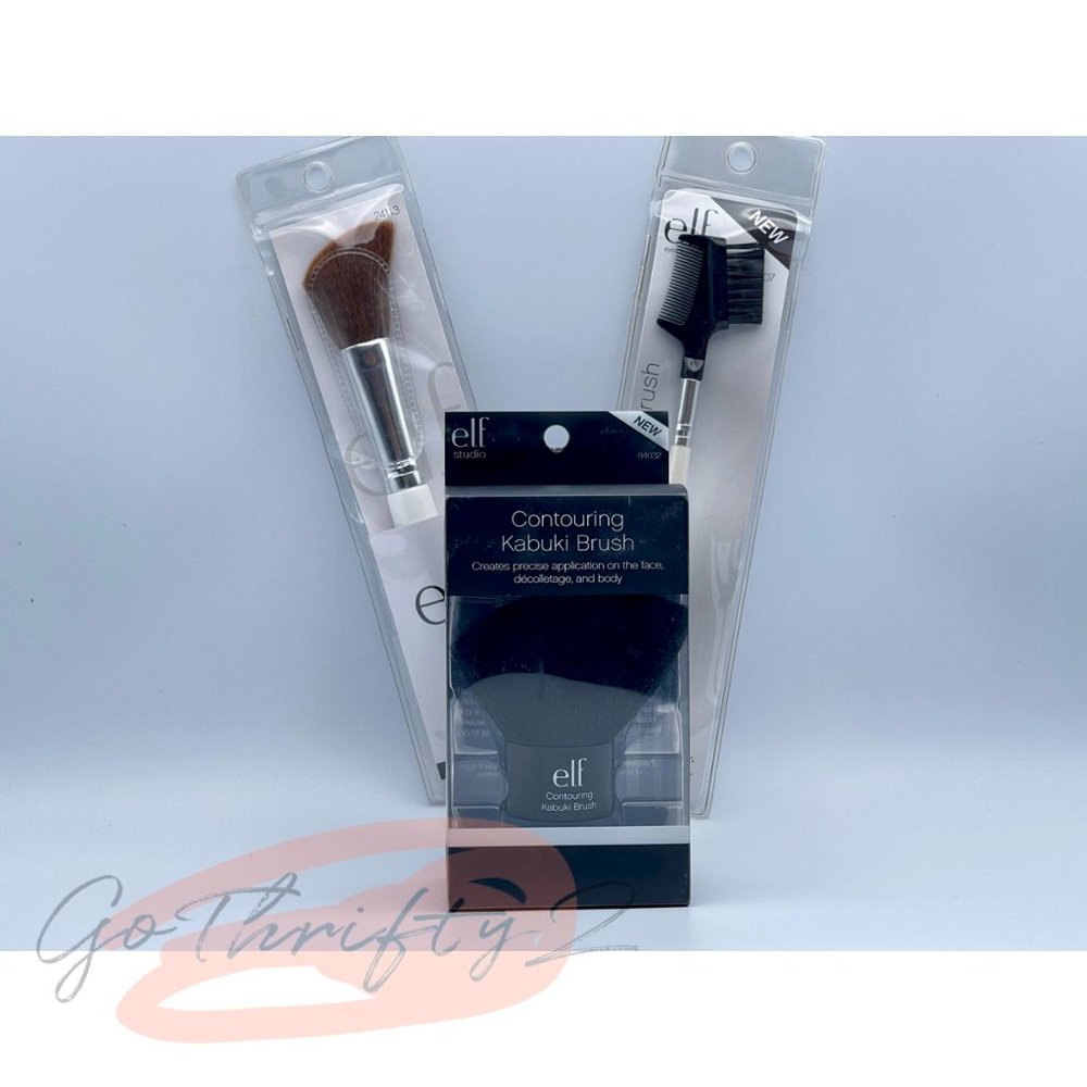 ELF Makeup Brush Set of (3)